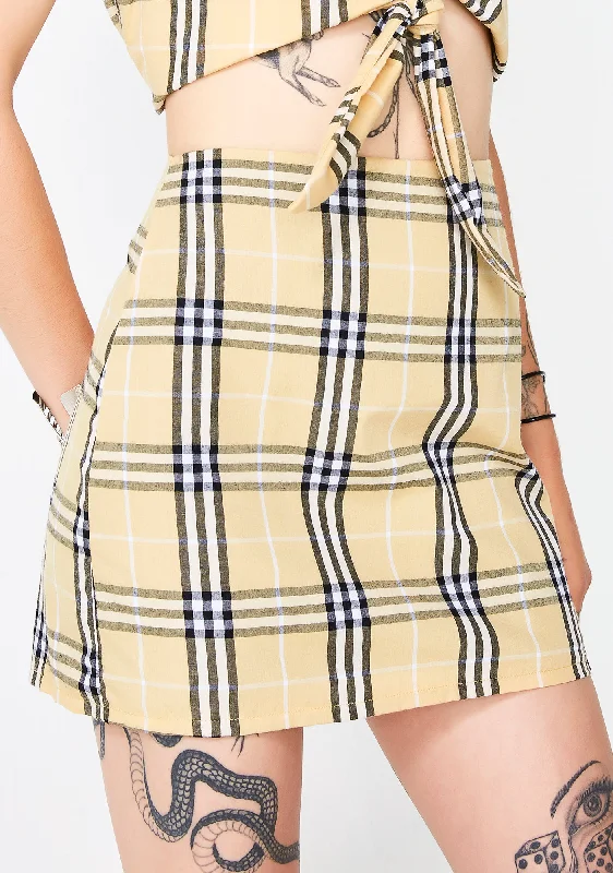 Vintage-Inspired Women's Apparel Sporty Fashion Offers Gwen Skirt