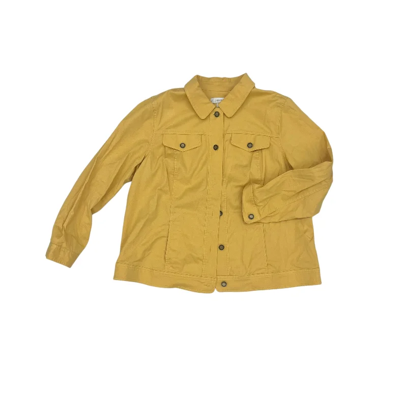 Jacket Other By Cj Banks In Yellow, Size:1X