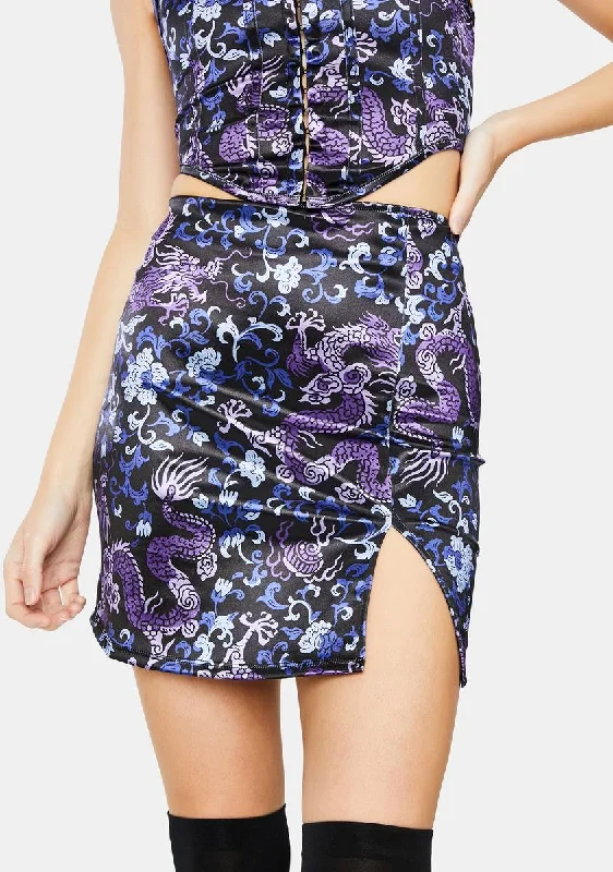 Vintage Clothing For Women Chic Trends Unveiled Blue Dragon Wren Mini Skirt