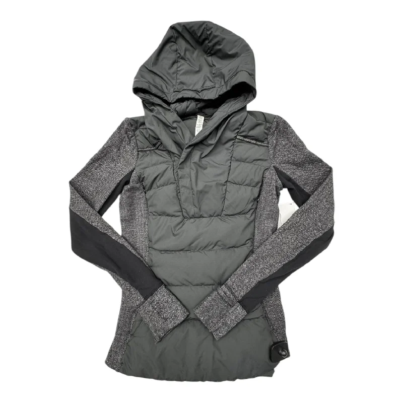 Jacket Puffer & Quilted By Lululemon In Grey, Size: 4