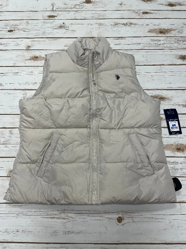 Vest Puffer & Quilted By Polo Ralph Lauren In Tan, Size: Xl