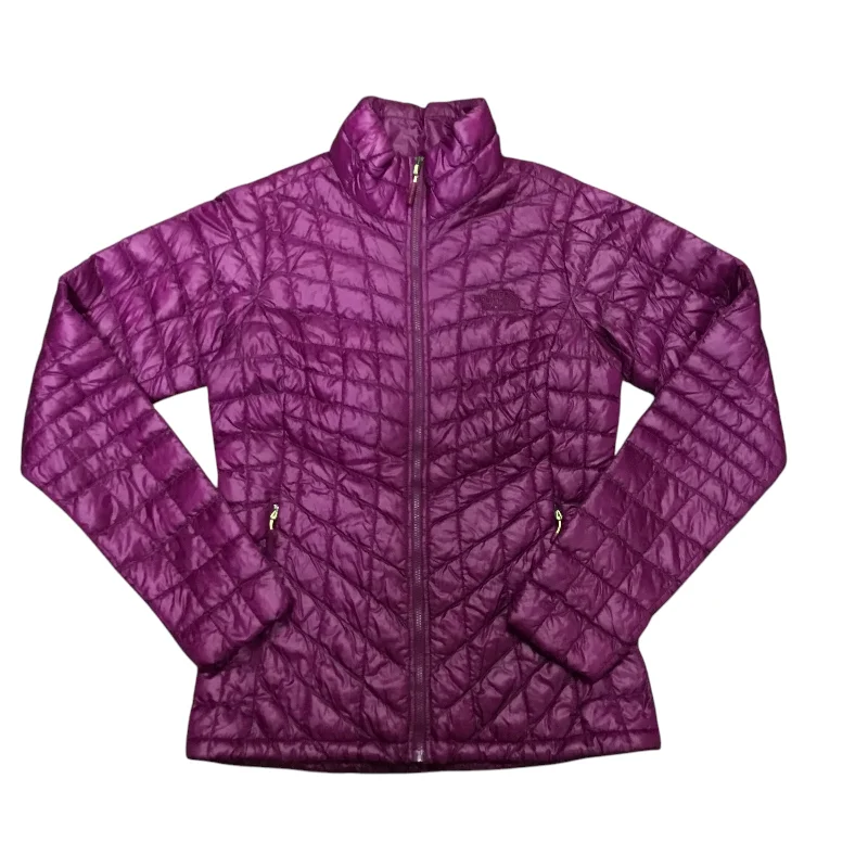 Jacket Puffer & Quilted By The North Face In Purple, Size: Xs