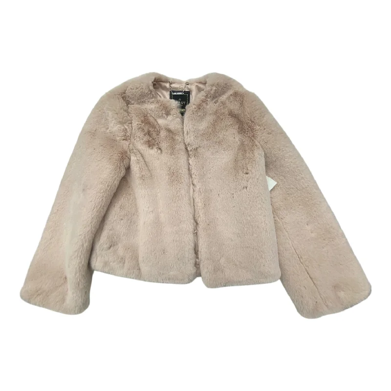 Jacket Faux Fur & Sherpa By LIPSY LONDON In Pink, Size: S