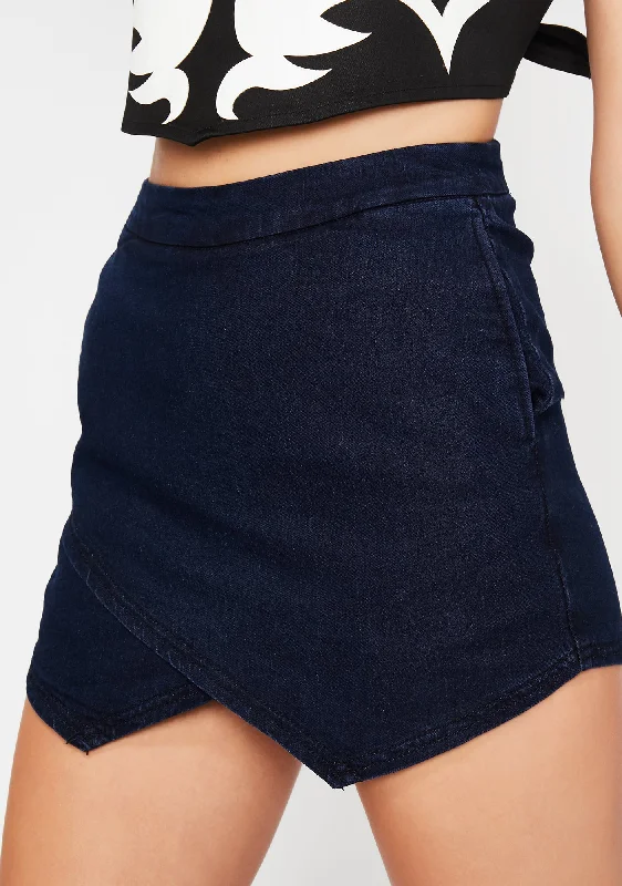 Affordable Women's Clothing Special Offer For You Western Vixen Denim Skort