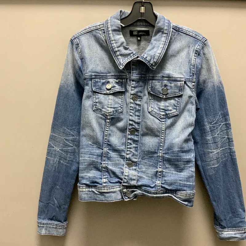 Jacket Denim By Kut In Blue Denim, Size: M