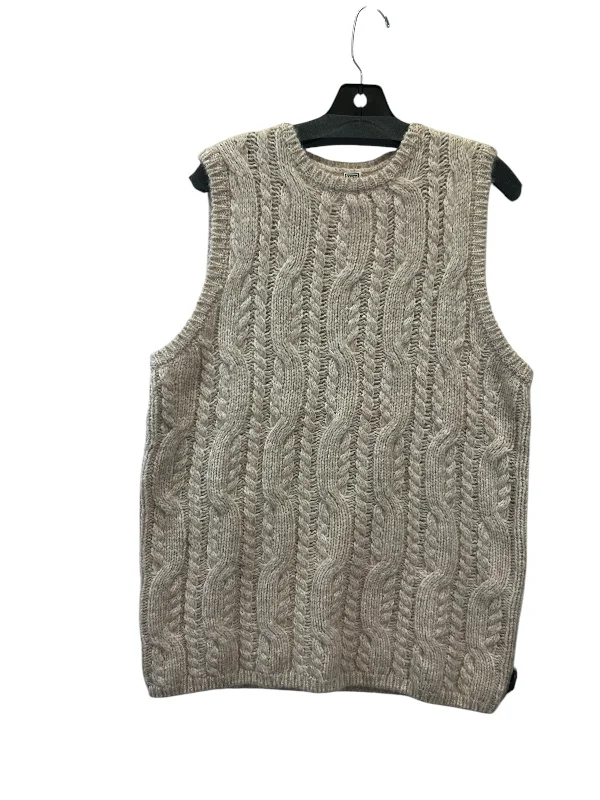 Vest Sweater By TOTEMI In Beige, Size: S