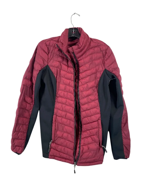 Jacket Puffer & Quilted By 32 Degrees In Maroon, Size: S