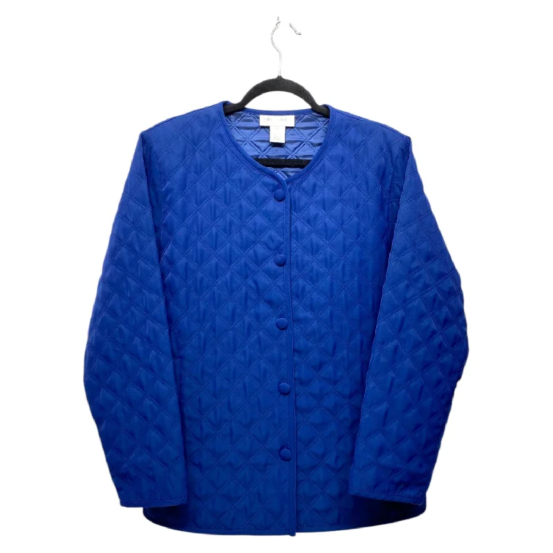 Jacket Puffer & Quilted By Charles Keath In Blue, Size: M