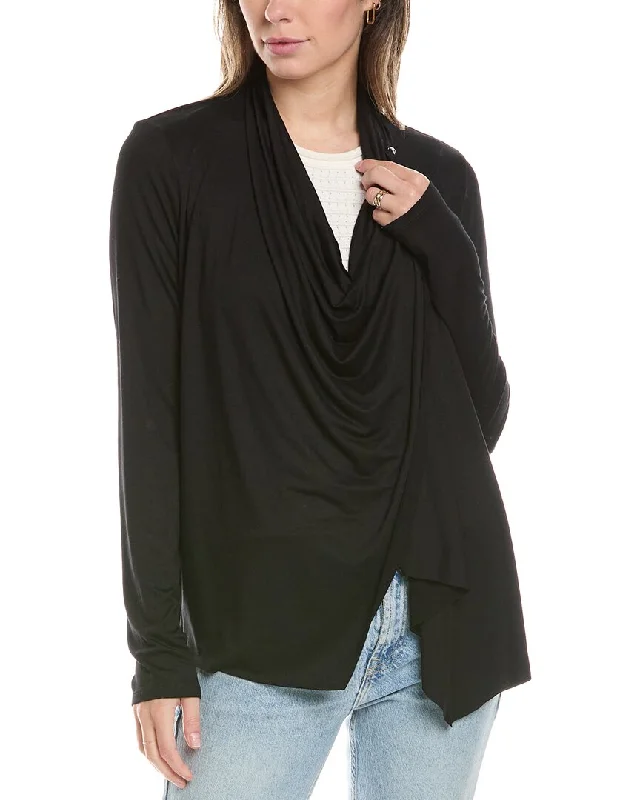 Women's Activewear Apparel Top Brand Discounts Michael Stars Vanessa Drapey Cardigan