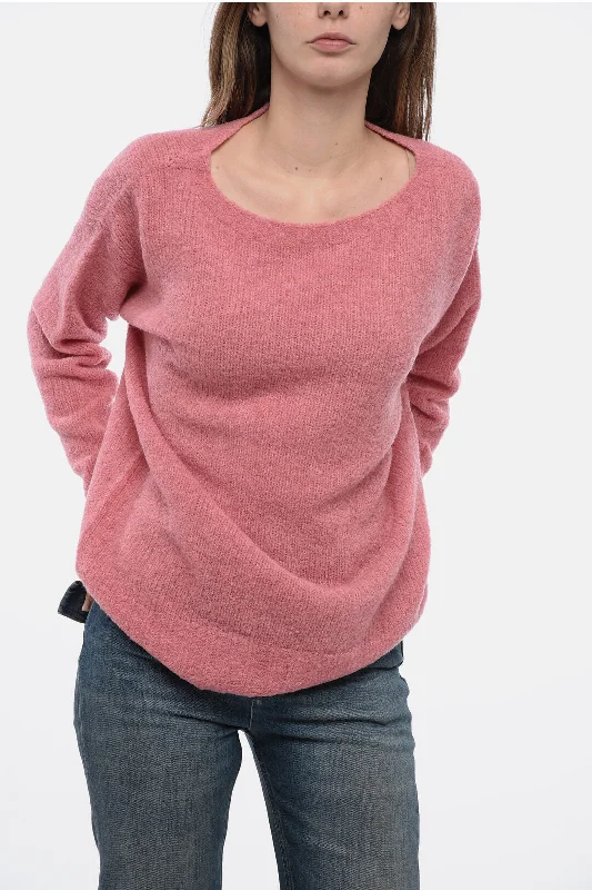 Casual Chic Clothing For Women Fashion Forward Femininity Gentryportofino Crew Neck Virgin Wool Blend Sweater