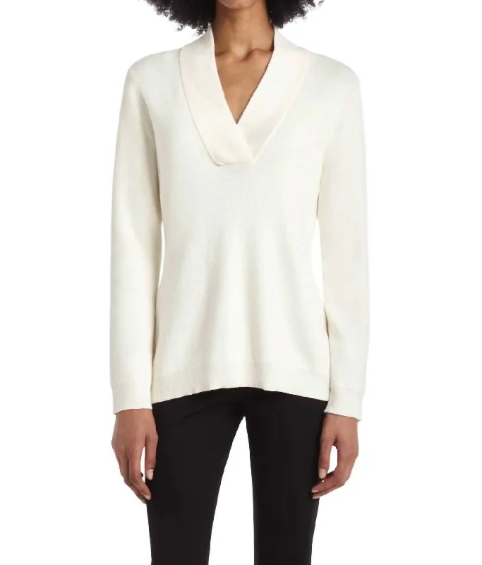 Women's Tops And Clothing Fashion-Forward Avior Sweater In Ivory