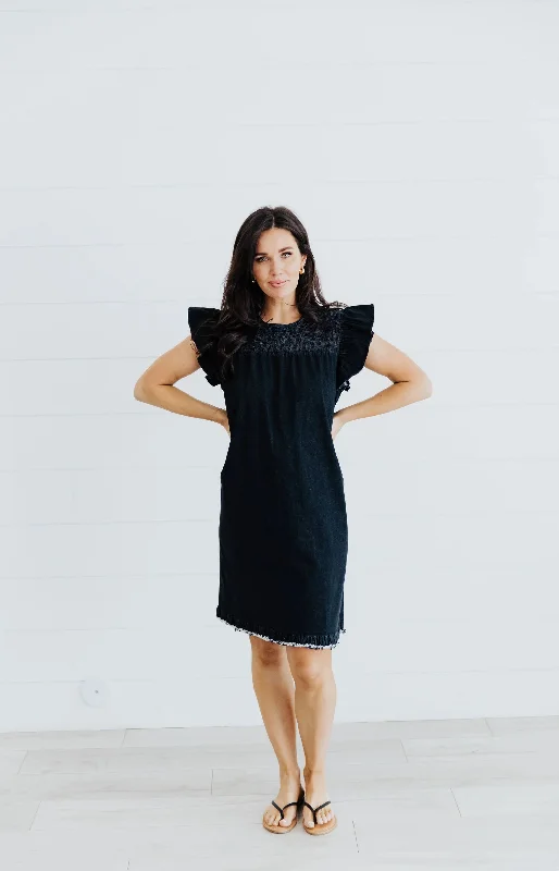 Women's Resort Attire Sophisticated Street Style Offers Faye modest midi dress-final sale