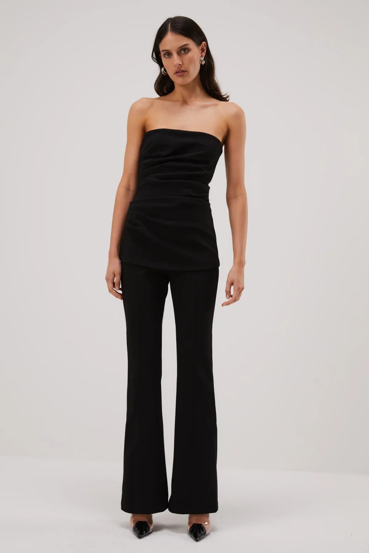 Women's Holiday Apparel Trendy Looks On Sale Misha Bronte Jumpsuit - Black