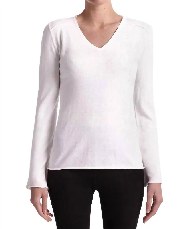 Women's Loungewear Clothes Unleash Your Trendy Side Dream Sweater In Laser White