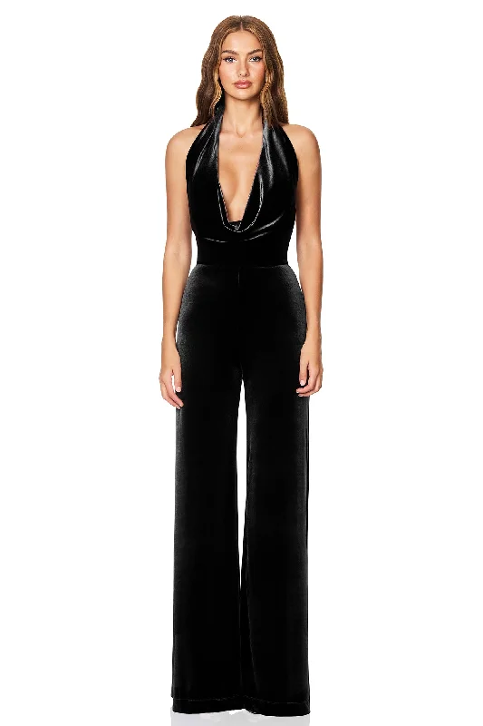 Women's Seasonal Wardrobe Clothing Top Brand Discounts Nookie Vibe Jumpsuit - Black