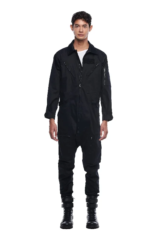 Comfortable Lounge Clothing Browse Our Top Products MILITARY JUMPSUIT IN BLACK