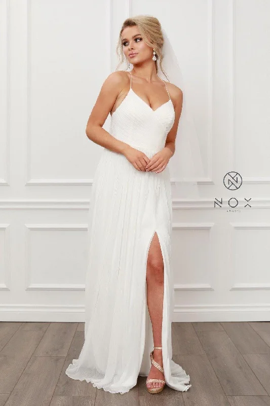 Women's Holiday Apparel Feminine Style Promotions Simple Long Wedding Dress Sale