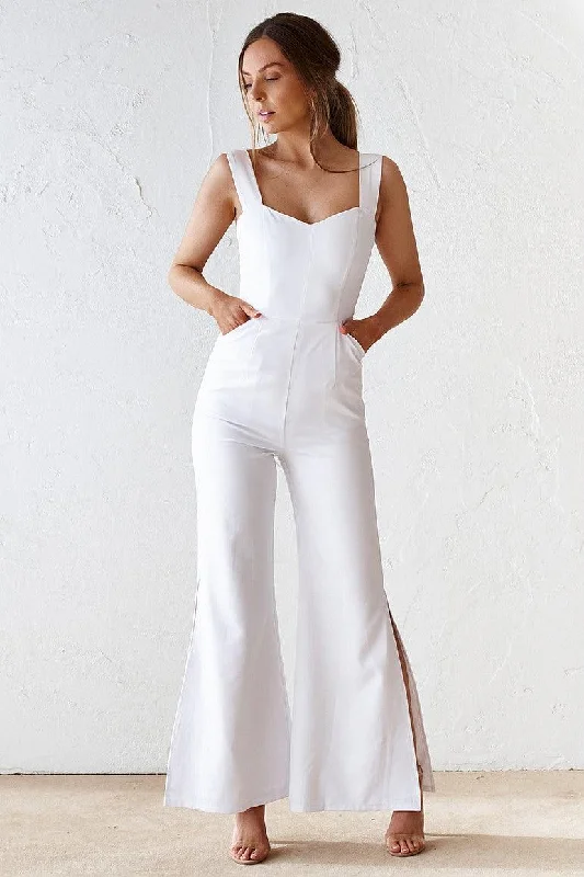 Women's Tops And Clothing New Arrivals Aubrey Jumpsuit - Ivory