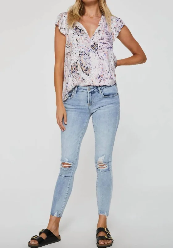 New Season Fashion Preview Lunya Top In Pastel Floral