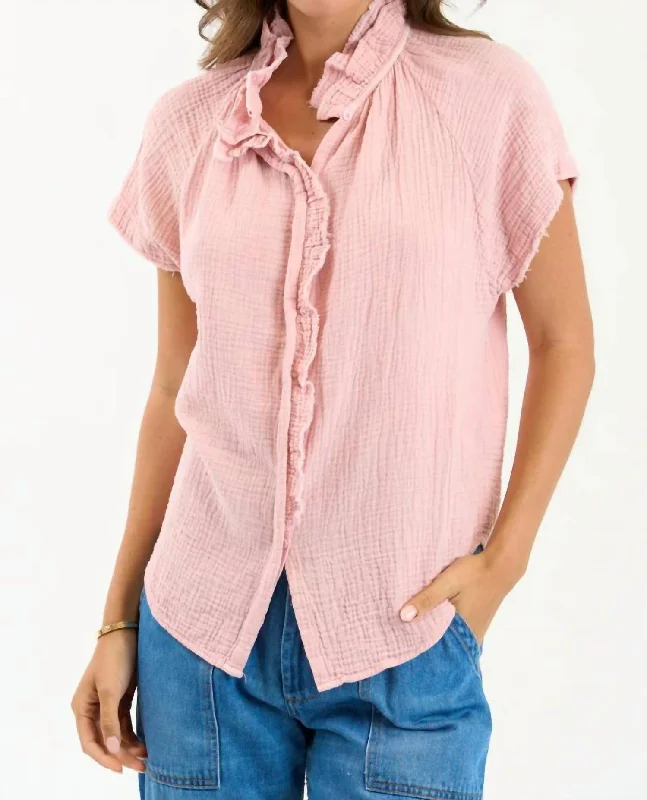 Exclusive Discount Leah Shirt In Pink