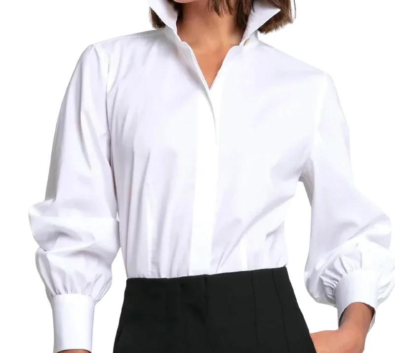 Elevated Casual Discounts Sylvie Top In White