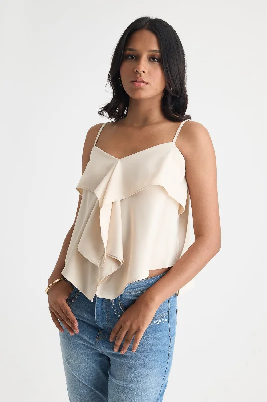 The Good Stuff Dainty Drape Top