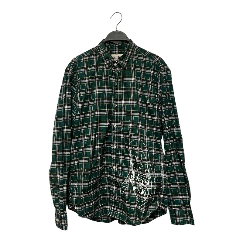 Unleash Your Trendy Side Frank&Eileen/Flannel Shirt/M/Plaid/Cotton/GRN/