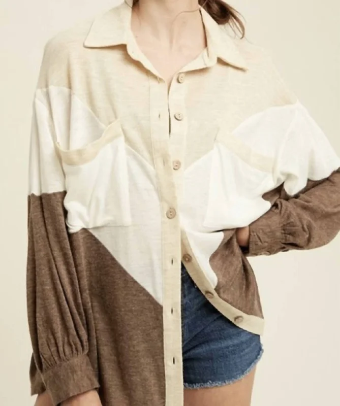 Trend Forward Threads Western Boho In Brown/beige