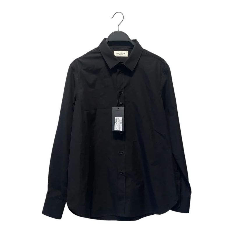 Spring Offer SAINT LAURENT/LS Shirt/42/Cotton/BLK/