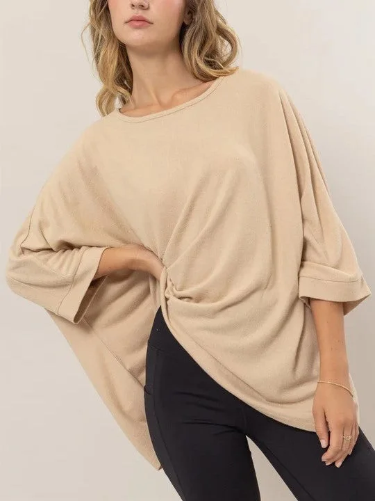 Chic & Cozy Collection Dolman 3/4 Sleeve Top