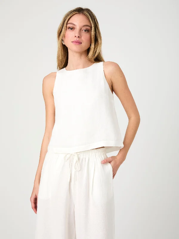 New Styles Just In Birdie Linen Swing Top