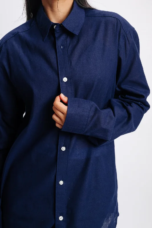 Fashionista Favorites Blue Regular Shirt