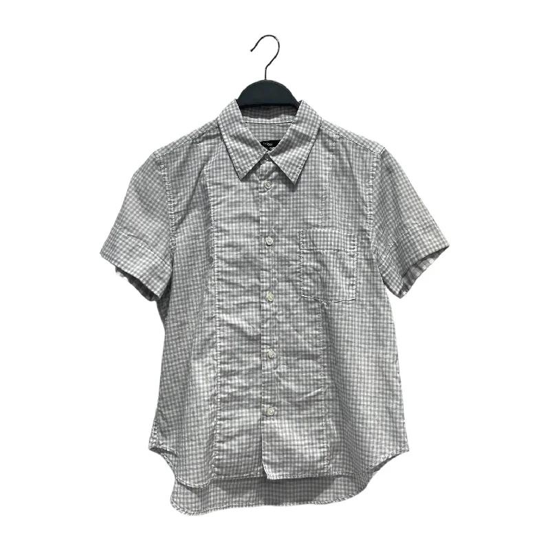 Relaxed Style tricot COMME des GARCONS/Shirt/M/Plaid/Cotton/WHT/