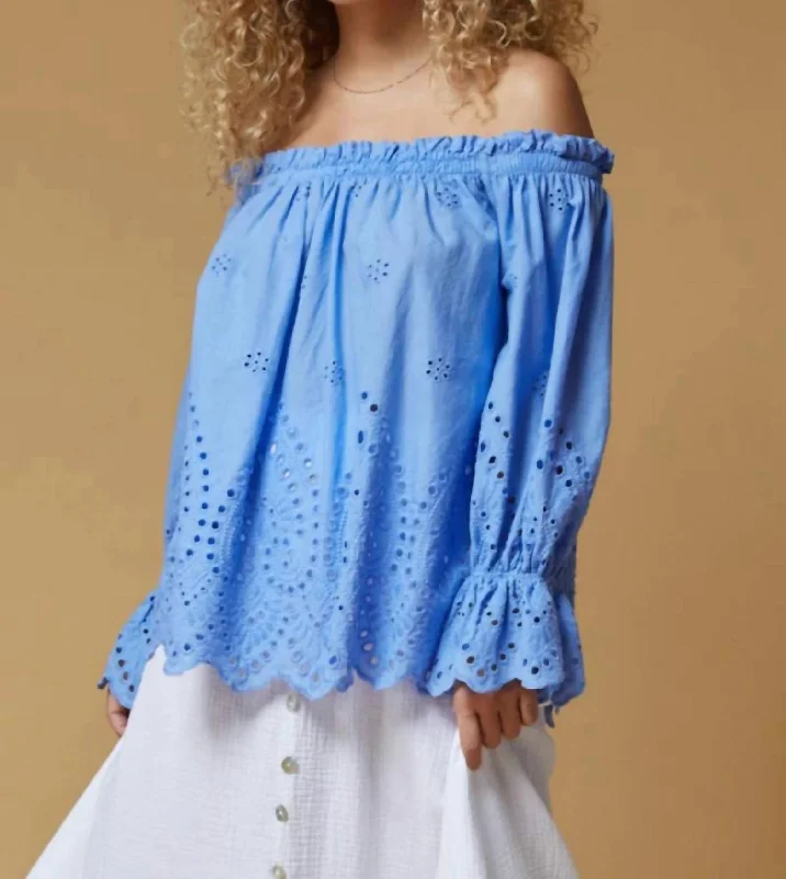 Huge Discounts This Week Buttercup Top In Blue