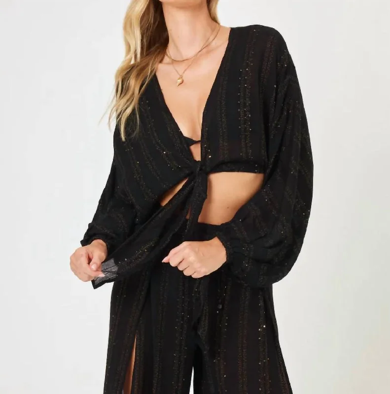 Embrace New Fashion Reese Magic Hour Top In Black