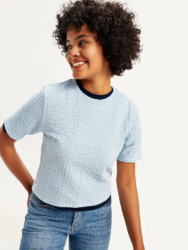 Cool Prices Women's Textured Regular Fit Top