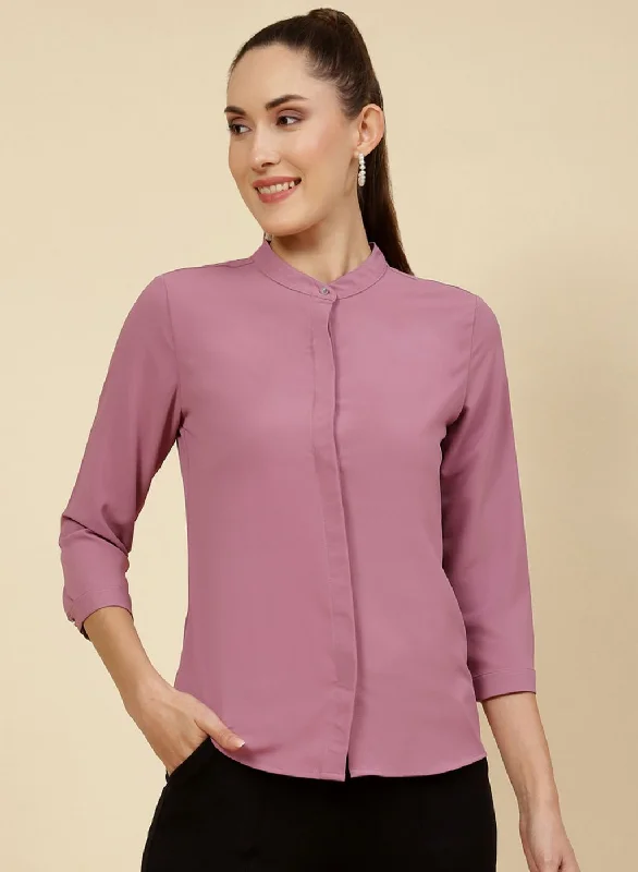 Buy More, Save More Women Pink Solid Top