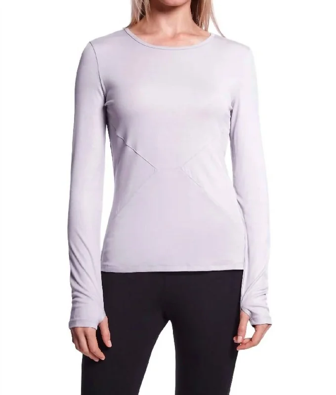 Popular Collection Newton Top In Dusty Lilac