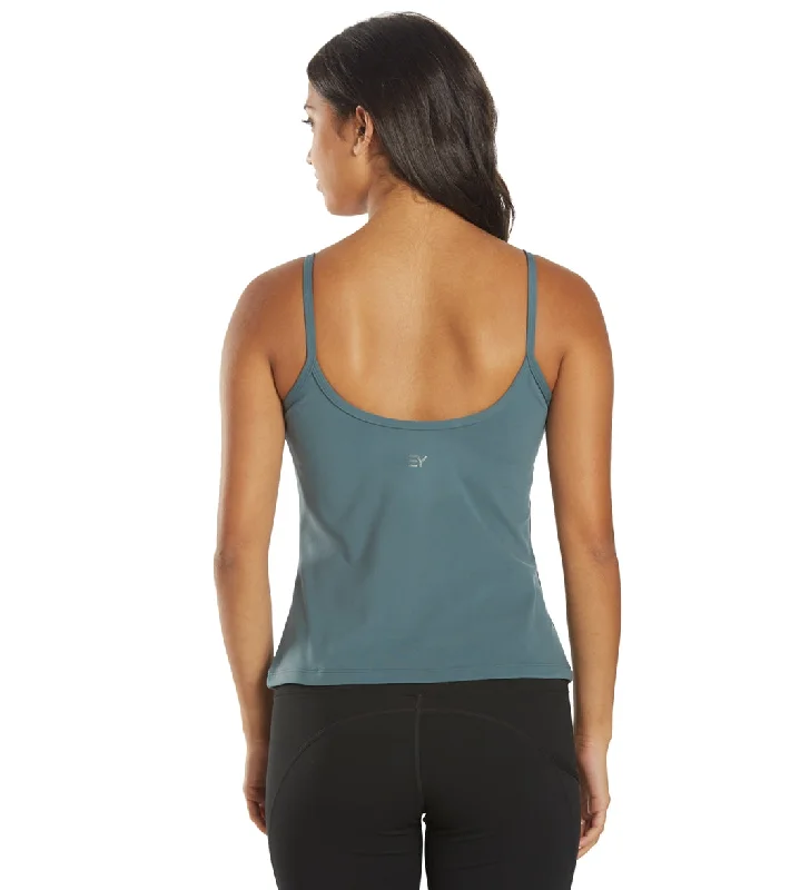 Women's Party Outfit Popular Collection Everyday Yoga Divine Solid Scoop Back Support Tank Eucalyptus Grey