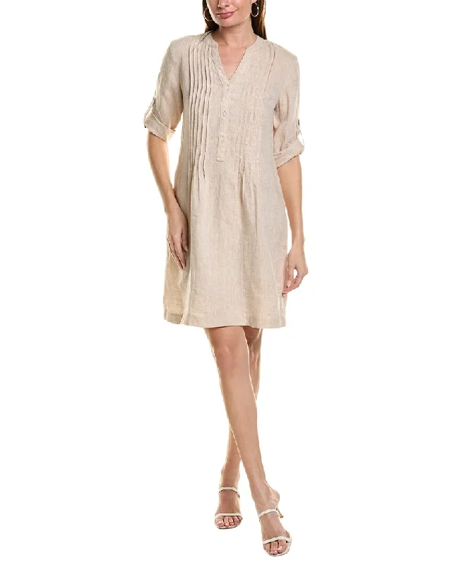 Women's Casual Wear Clothing Affordable Luxury Fashion J.McLaughlin Riviera Loose Fit Linen Dress