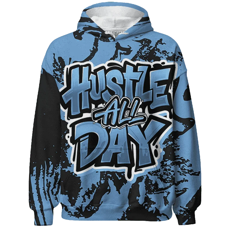 High-Quality Unisex Fashion Basics Get The Latest Trends NastyJamz AM Plus Black Univercitii Blue Hoodie Match Hustle All Day All-Over Print