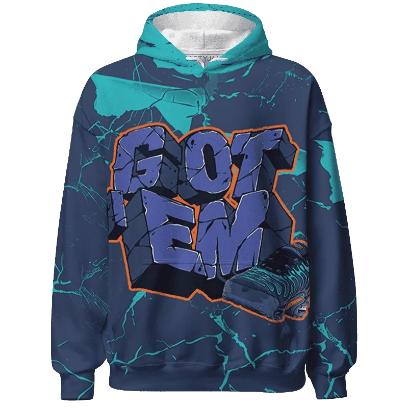 Relaxed-Fit Unisex Fashion For All-Day Comfort Shop The Hottest Deals NastyJamz AM Plus Drift Midnight Navy Total Orange Dusty Cactus Hoodie Match Got Em All-Over Print