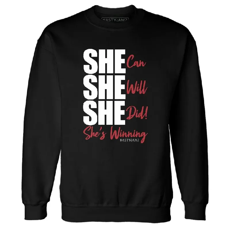 Gender-Neutral Clothing Styles Flash Sale Now Bred Velvet 11s NastyJamz Sweatshirt Match SHE