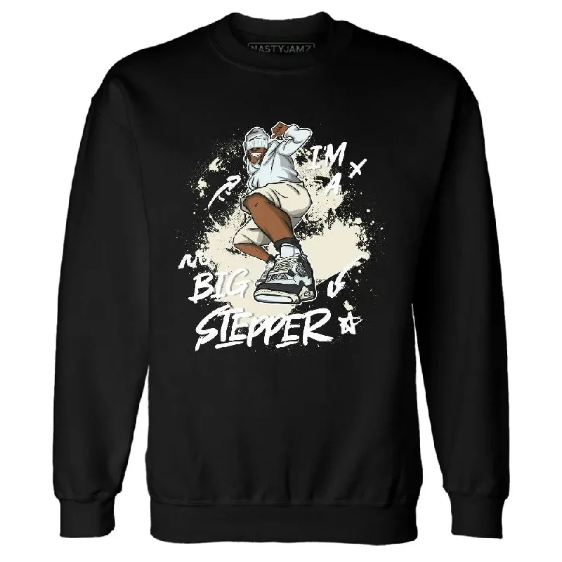 Effortless And Modern Unisex Dressing Comfortable Chic Pure Platinum 4s NastyJamz Sweatshirt Match Big Stepper