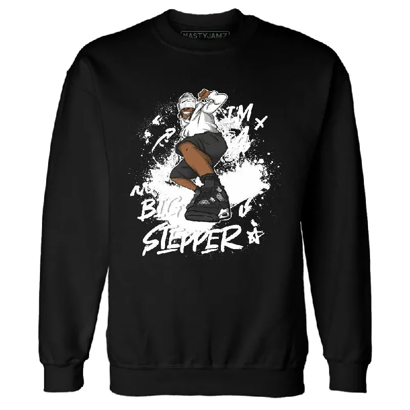 Soft And Breathable Unisex Loungewear Chic Style, Always In Vogue White Thunder 4s NastyJamz Sweatshirt Match Big Stepper